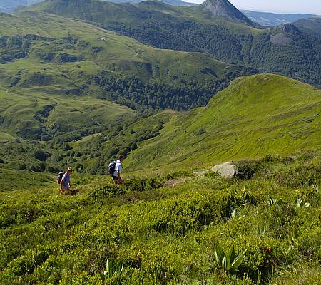 Randonnée Monts et vallées du Cantal