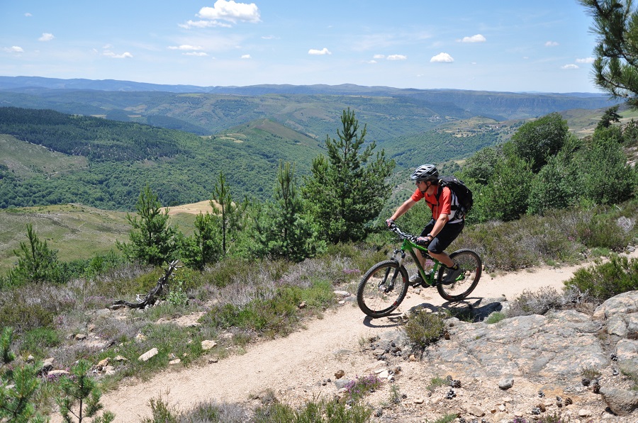 Stevenson VTT Chemin Stevenson VTT 3 jours Randonnées VTT liberté Cévennes Lozère